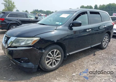 2015 Nissan Pathfinder S from USA, damaged, VIN 5N1AR2MM7FC643516